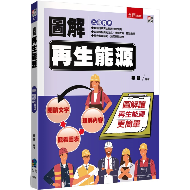 Renewable Energy Book - ภาพประกอบพลังงานทดแทน หัวเจี้ยน หวู่หนาน 9786263932029 หนังสือ