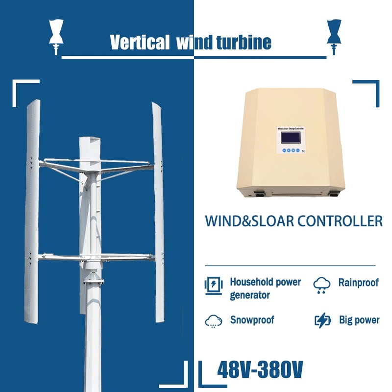 Renewable Energy Wind Solar - Wind Turbine 10KW 15KW 12V-380V Renewable