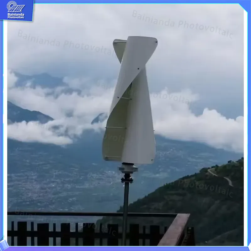 กังหันลมแกนตั้ง 600W 12V เครื่ - Renewable Energy Wind Solar บทวิจารณ์และราคา