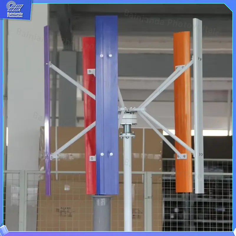 กังหันลมแกนตั้ง 500W 1kW 2kW ร - Renewable Energy Wind Solar บทวิจารณ์และราคา
