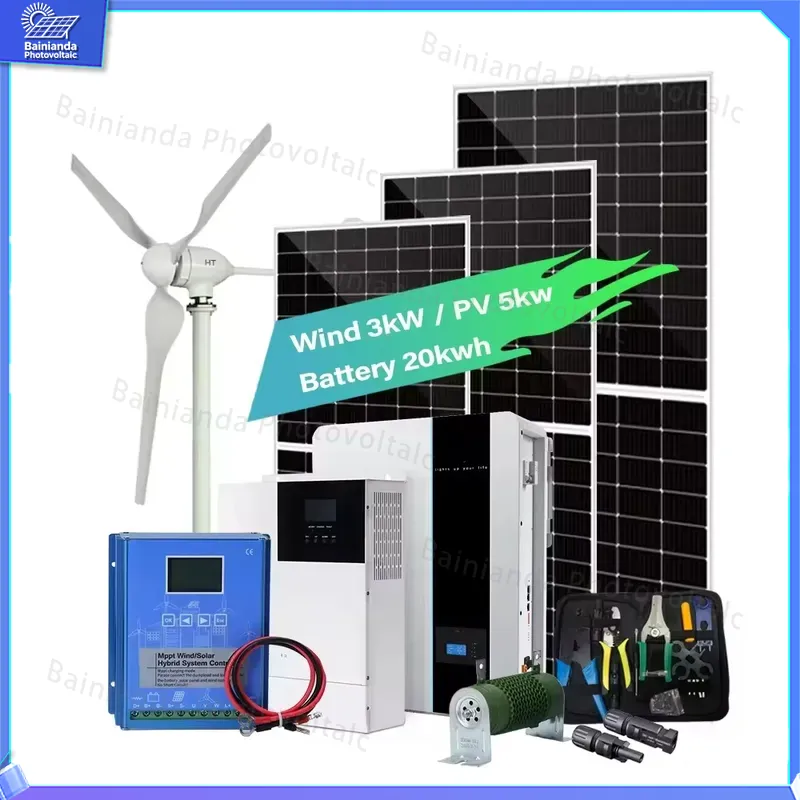 เครื่องกำเนิดไฟฟ้าพลังงานแสงอา - Renewable Energy Wind Solar บทวิจารณ์และราคา