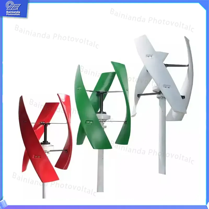 กังหันลมขนาดเล็ก 300W 800W 100 - Renewable Energy Wind Solar บทวิจารณ์และราคา
